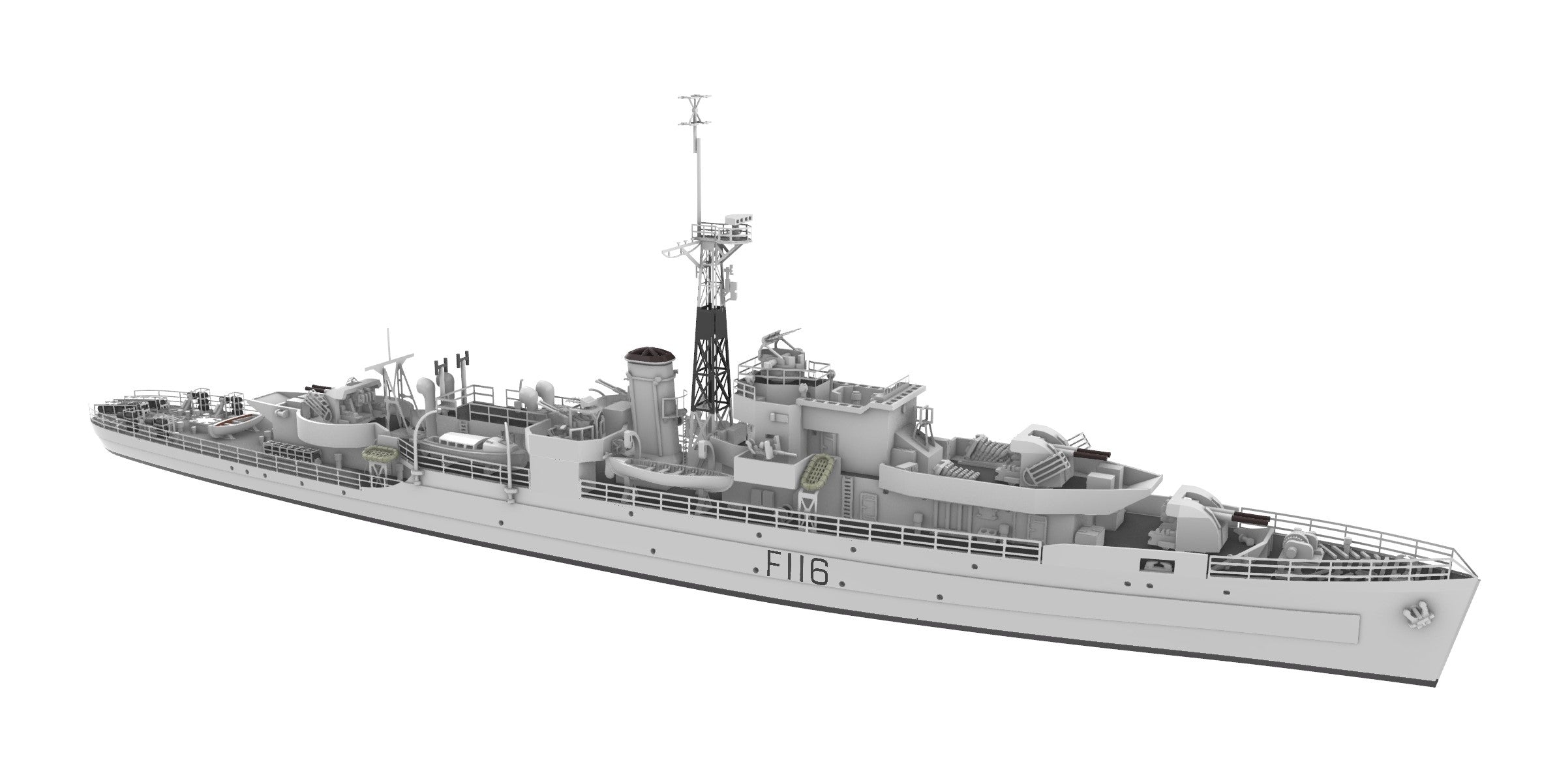 HMS Amethyst 1949 - new version