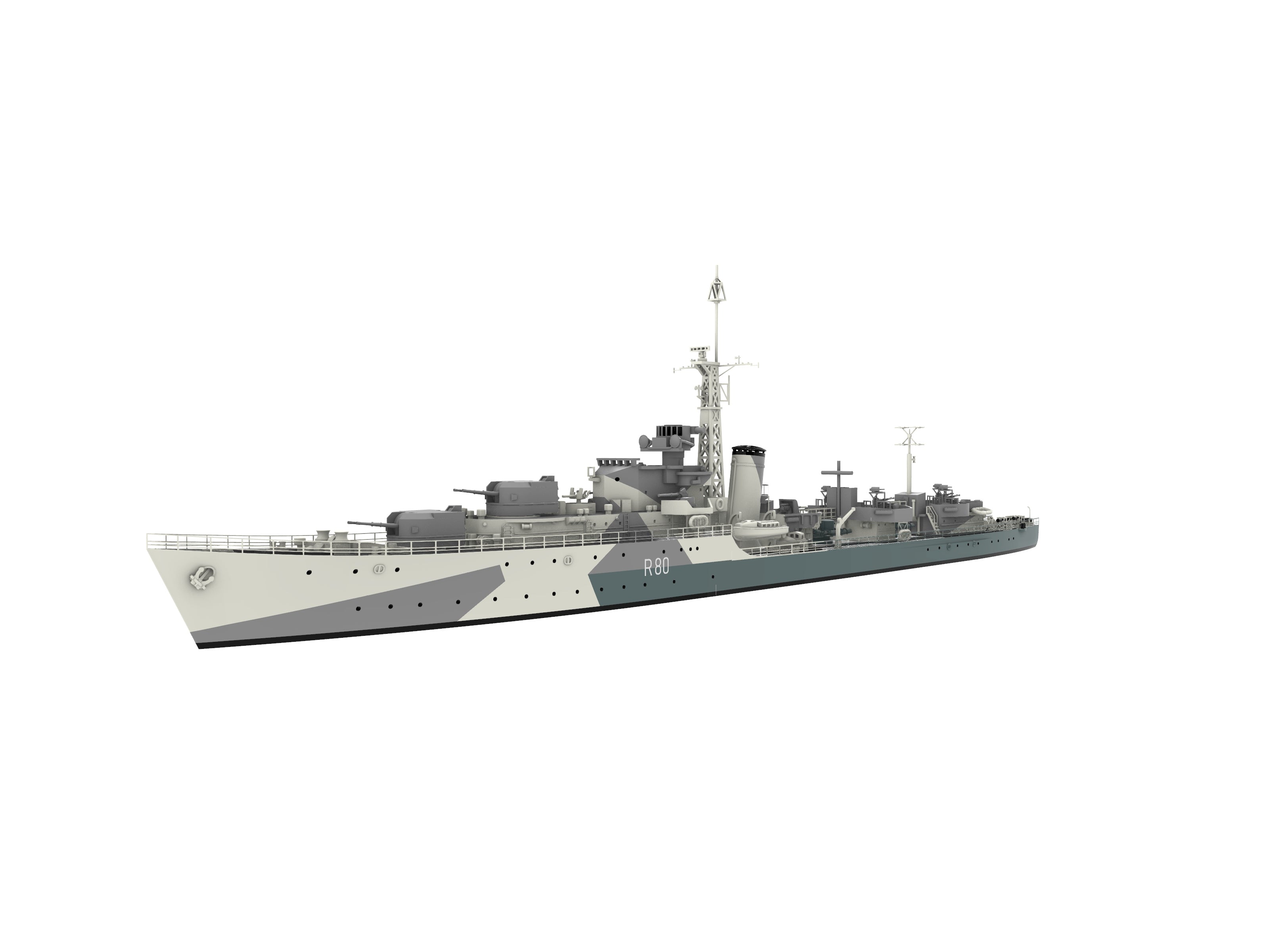 HMS Barfleur 1945