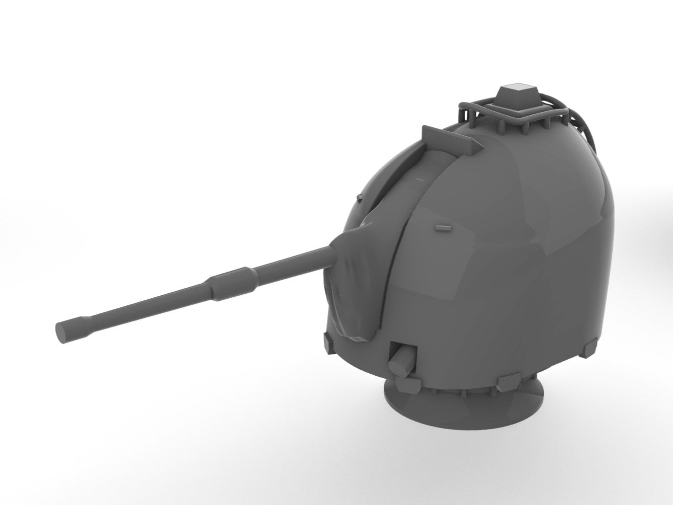 Royal Navy 4.5" mount Mk8 1/350