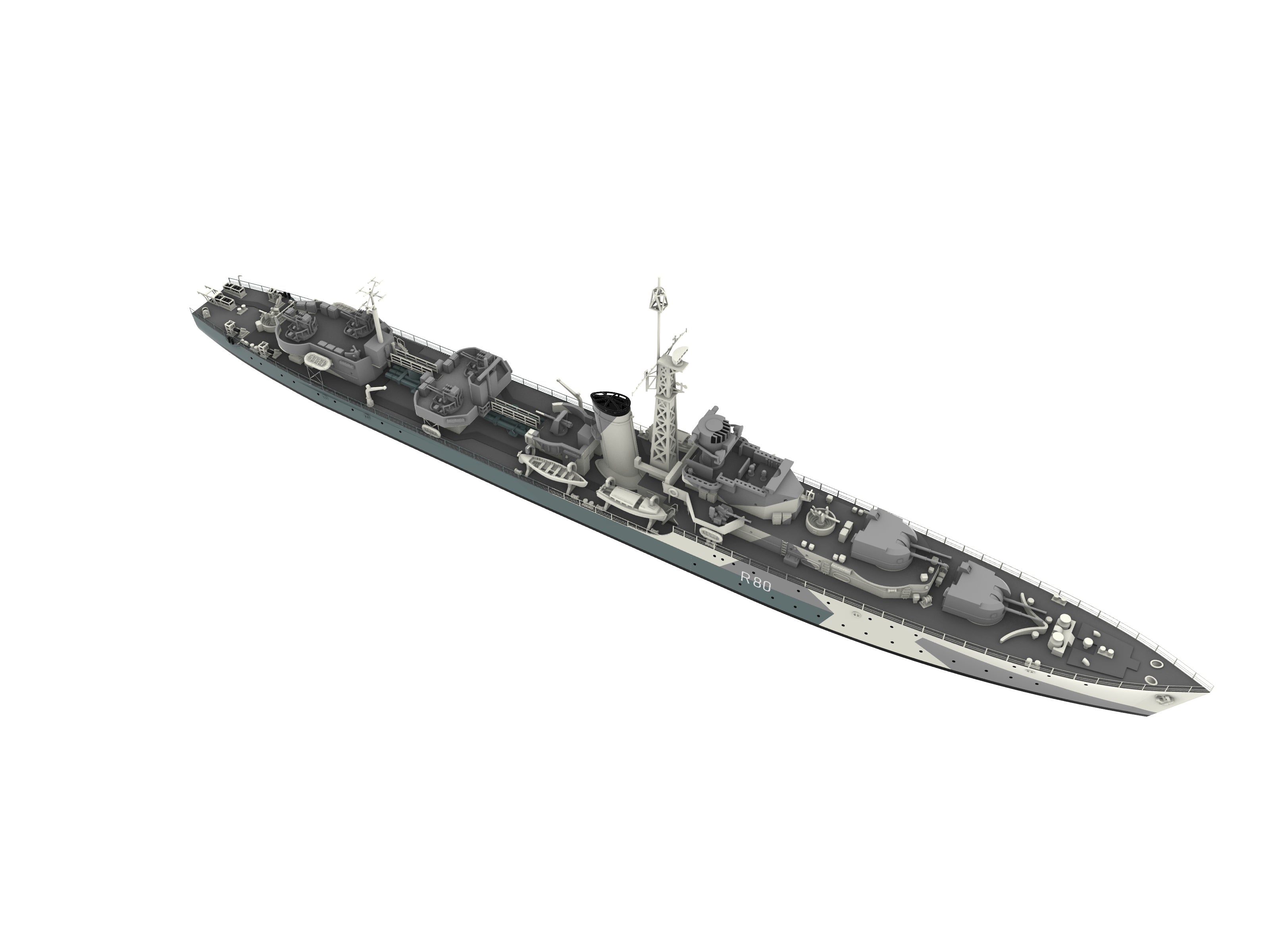 HMS Barfleur 1945