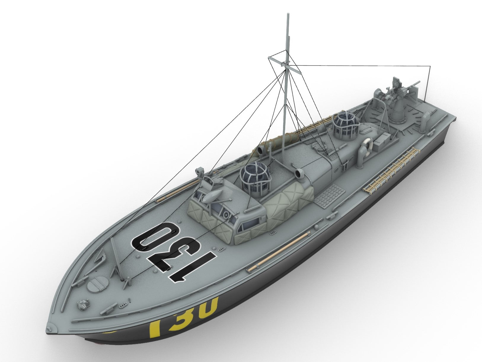 RAF 63' Rescue Launch (lete version) 1/144