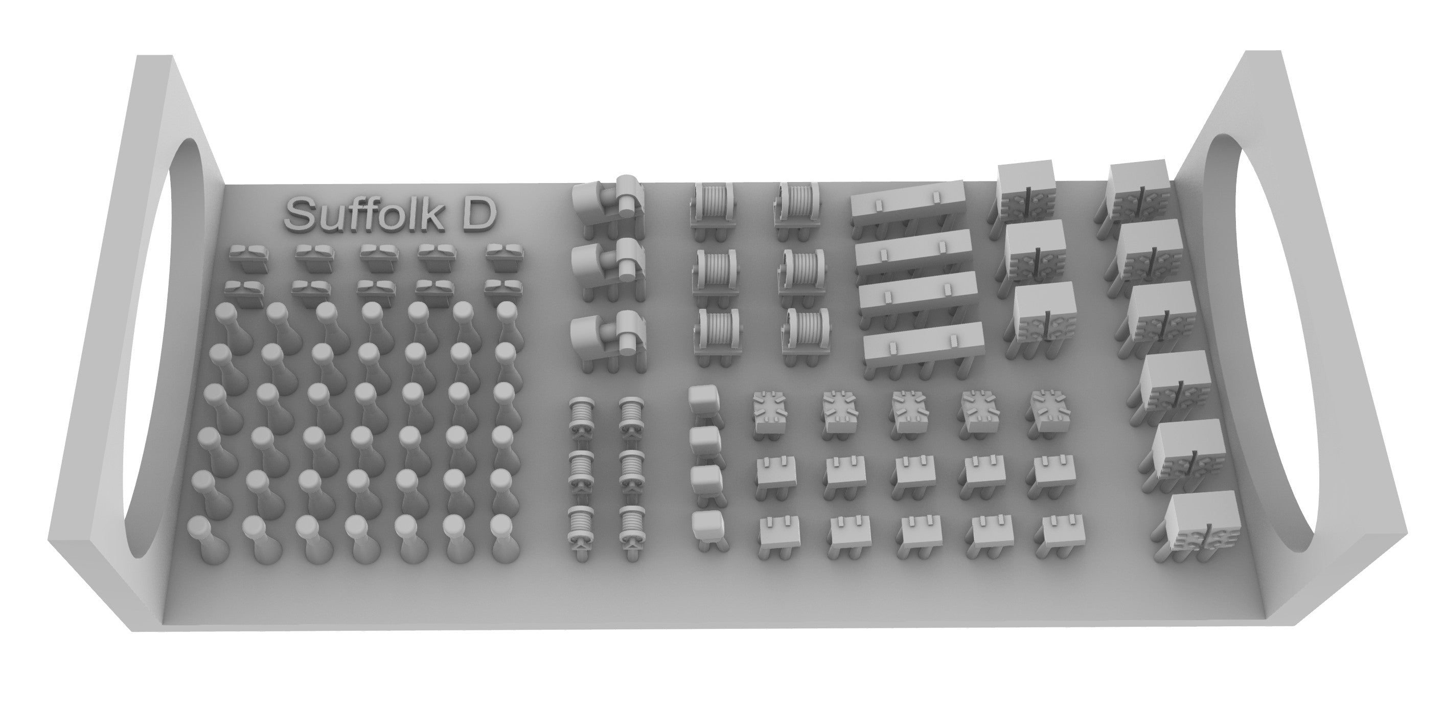Upgrade set for Airfix HMS Suffolk