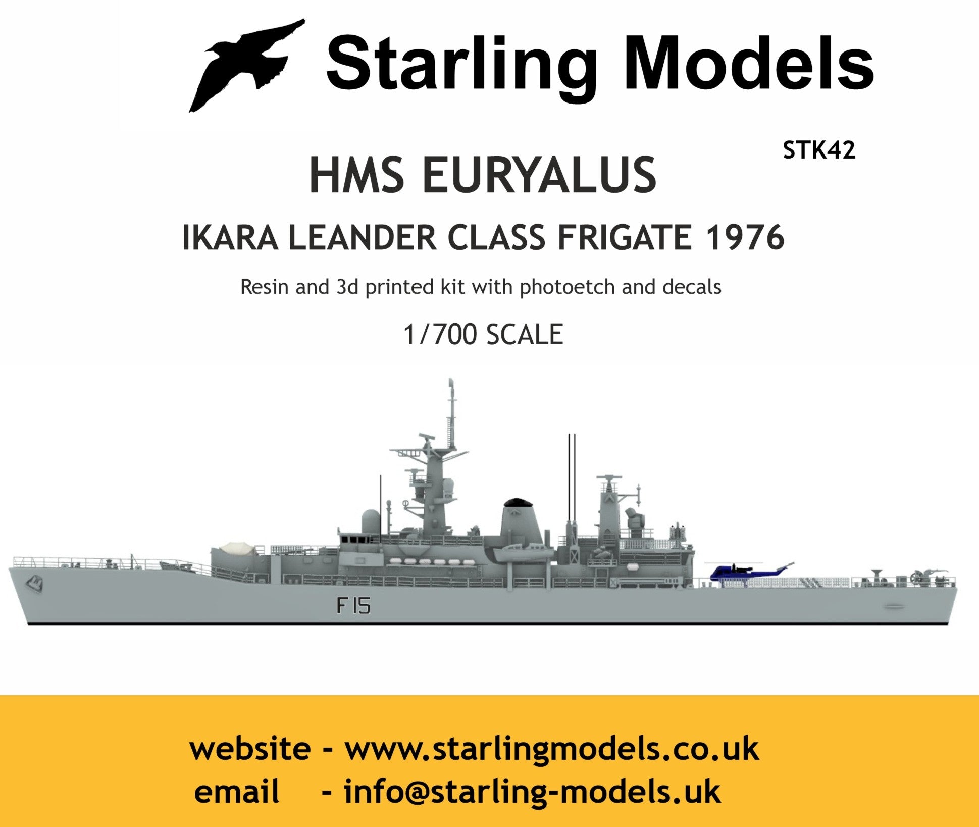 HMS Euryalus, Ikara Leander class frigate 1976