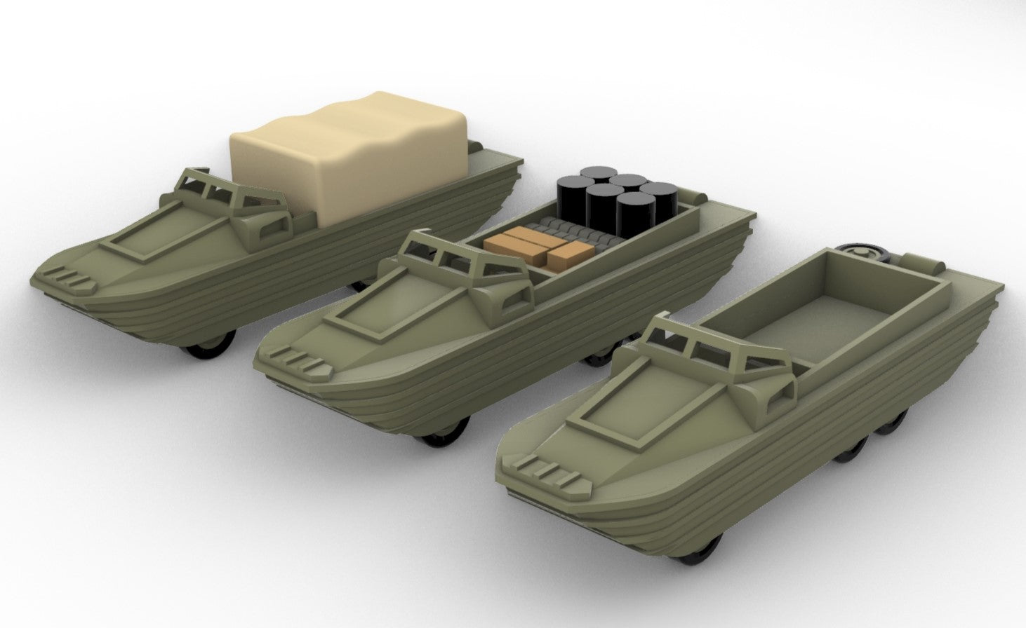 DUKW trucks