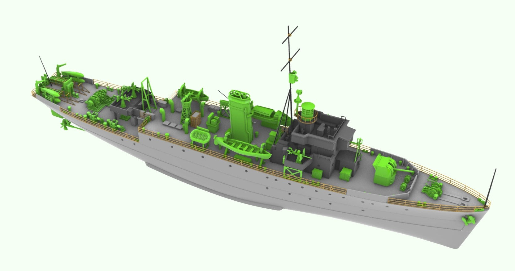 HMS Brave, Algerine class minesweeper