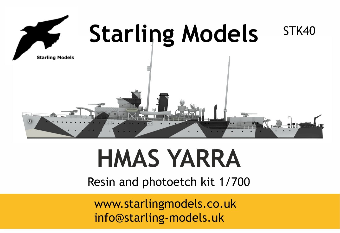 HMAS Yarra 1/700
