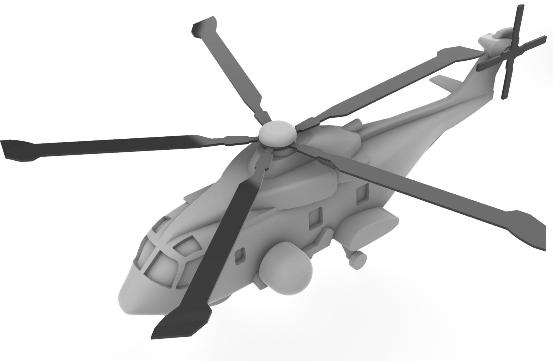 Merlin AEW with crowsnest