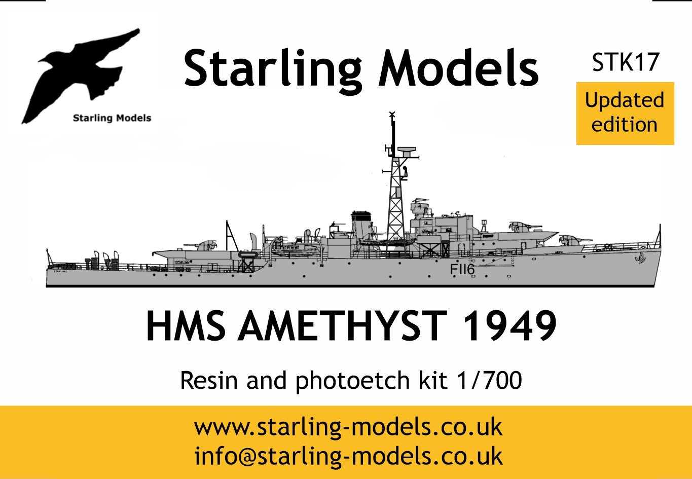 HMS Amethyst 1949 - new version