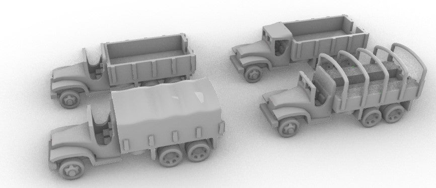 US GMC trucks with open cab