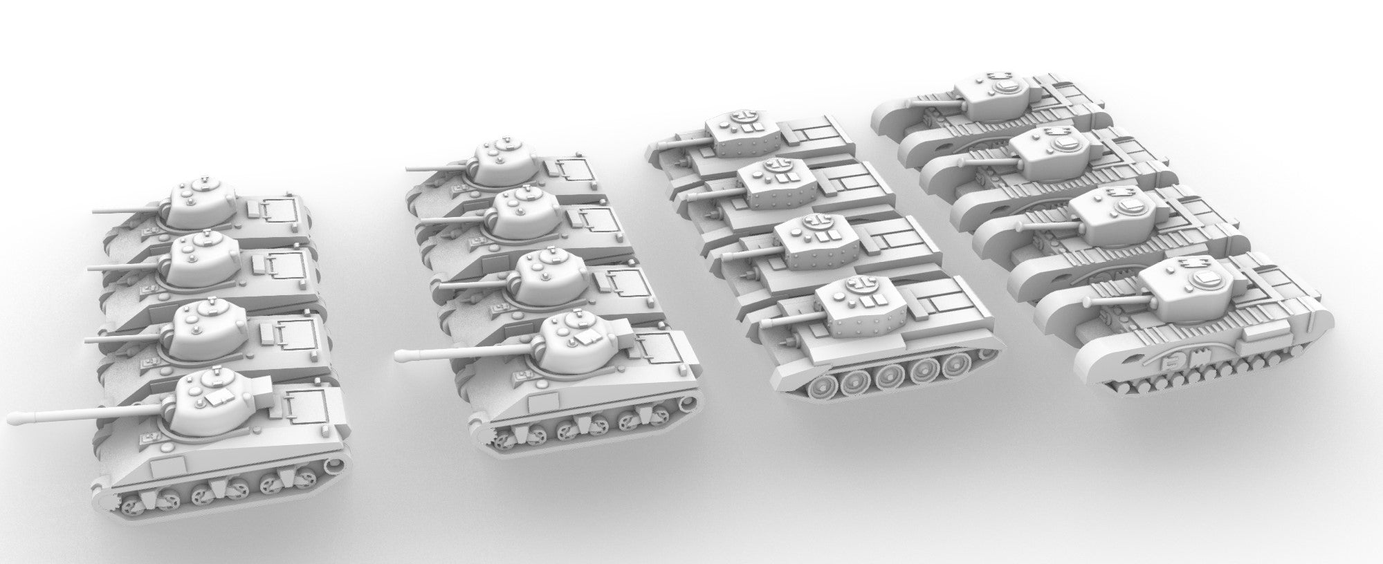 British / Canadian WW2 tanks
