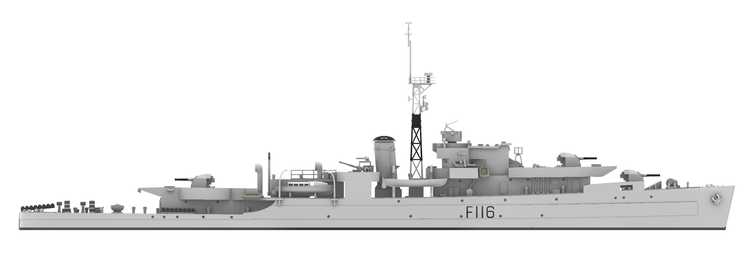 HMS Amethyst 1949 - new version