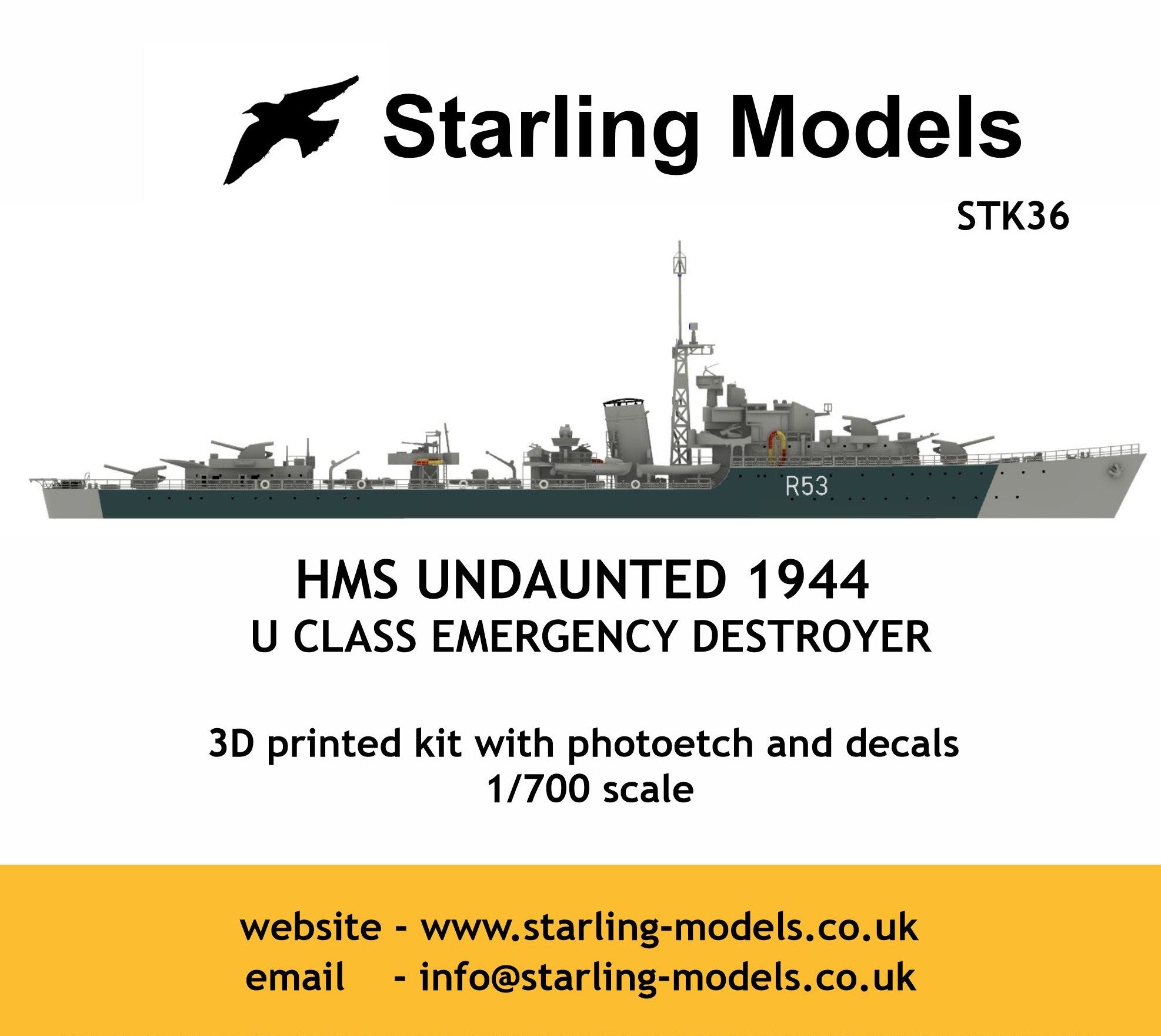 HMS Undaunted 1944