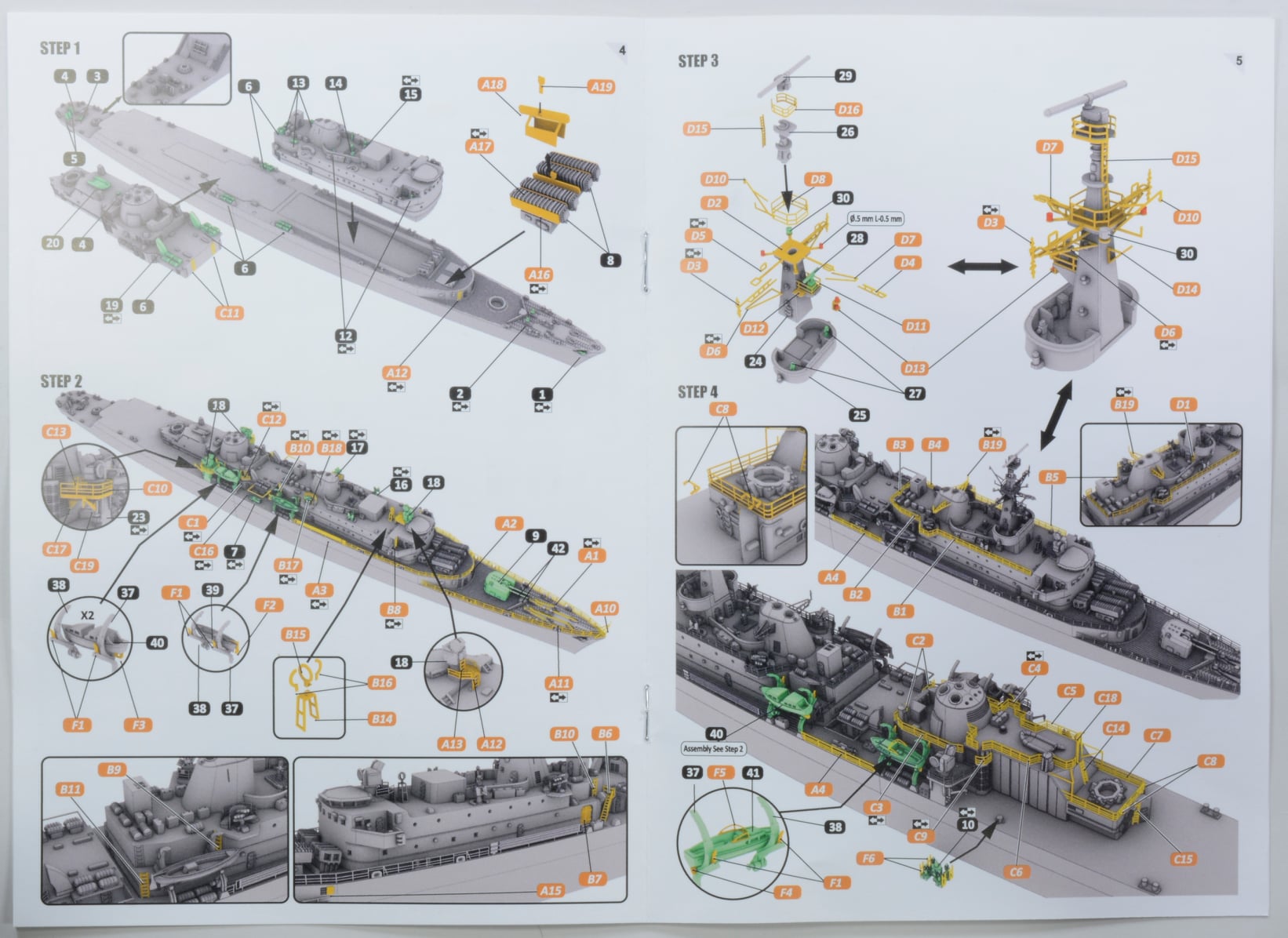 HMS Glamorgan, County Class guided missile destroyer 1982