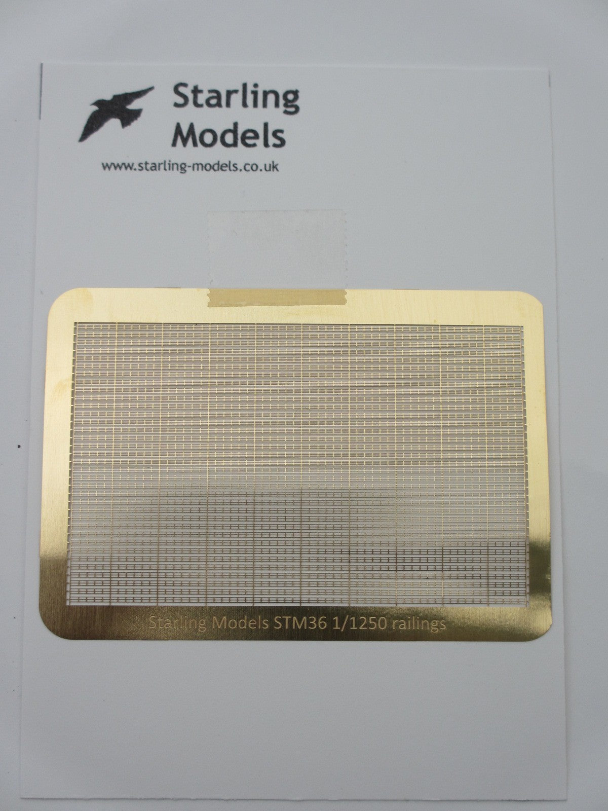 1/1250 etched brass railings