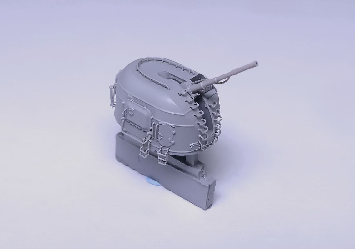 Russian AK-10 100mm / 70 cal single gun mount 1/350