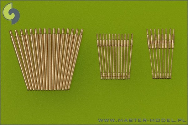 German battleship Bismarck - anti-aircraft armament barrels - 37 mm SKC/30 (16 pcs), 20 mm C/30