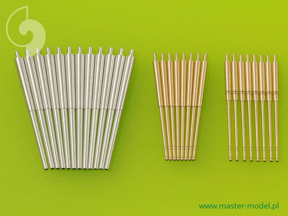 German battleship Bismarck - secondary and heavy AA armament barrels - 15cm (12 pcs), 10,5 cm (16 pc)