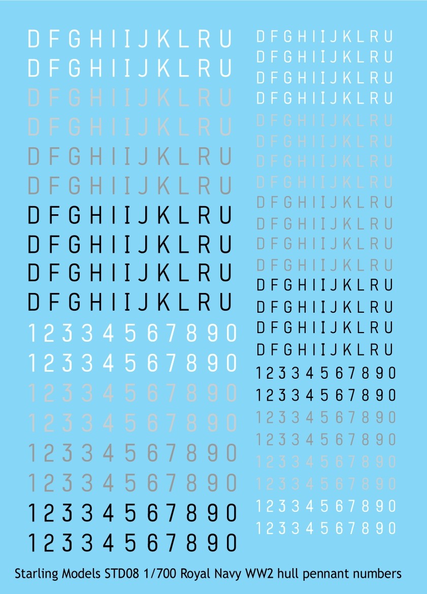 Royal Navy WW2 hull numbers