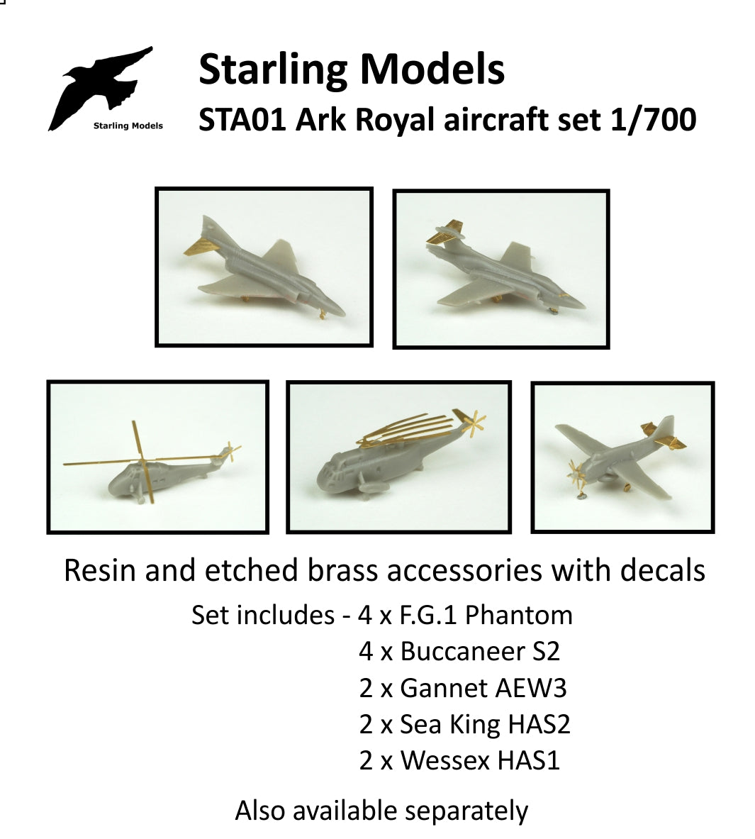 Ark Royal aircraft set