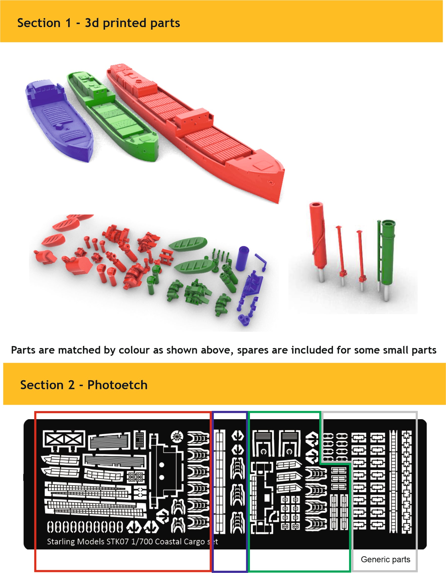 Coastal Cargo Ship set