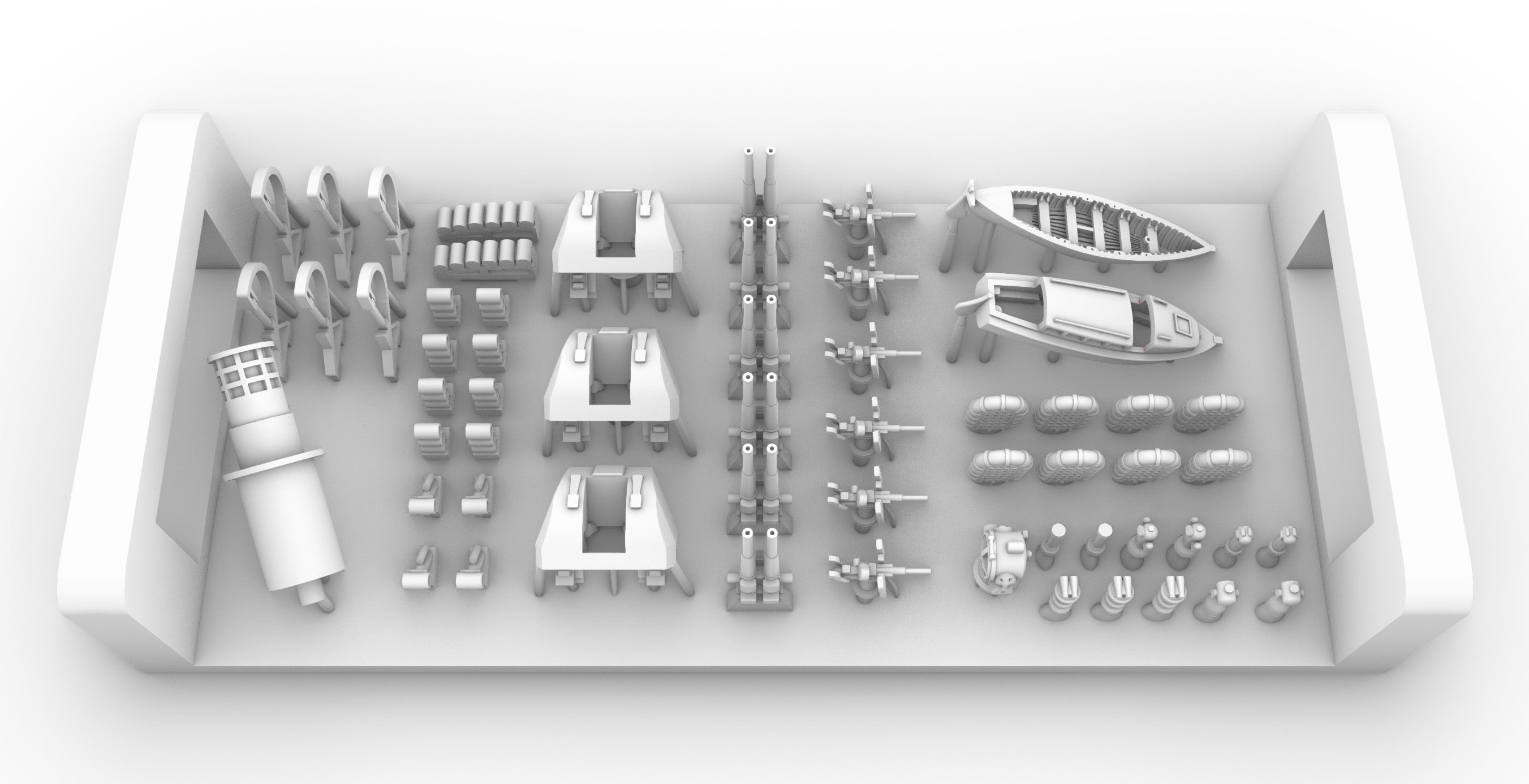 Upgrade set for IBG Hunt class destroyers