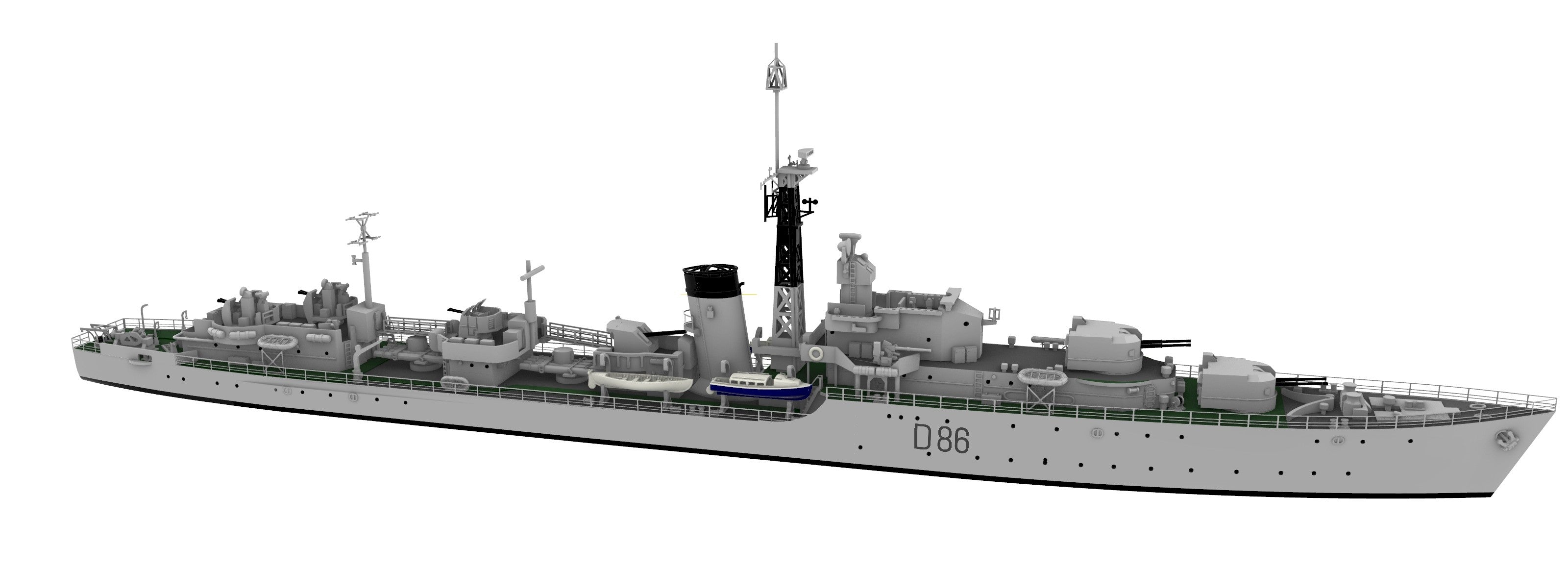 HMS Agincourt 1957