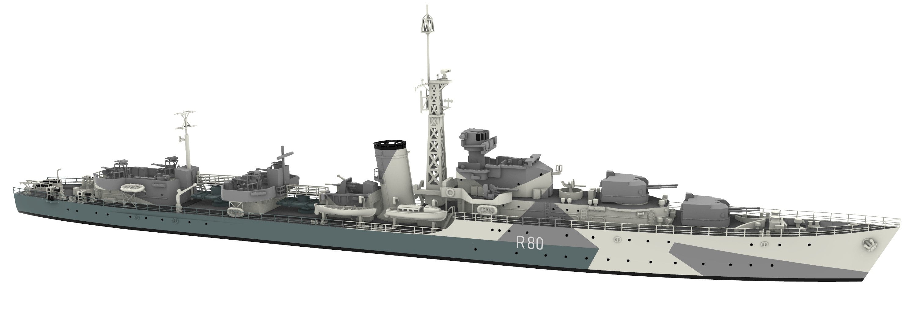 HMS Barfleur 1945