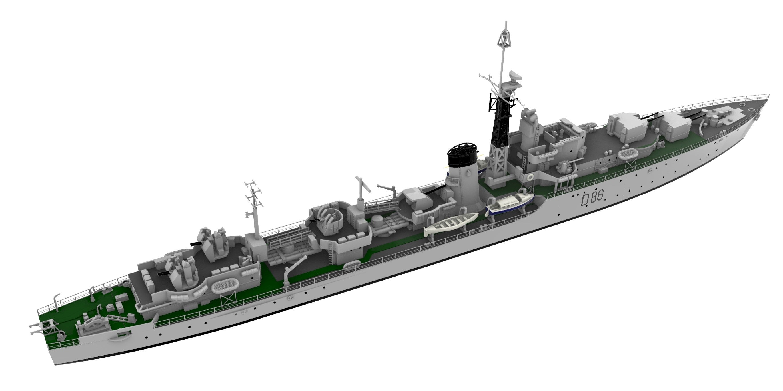 HMS Agincourt 1957