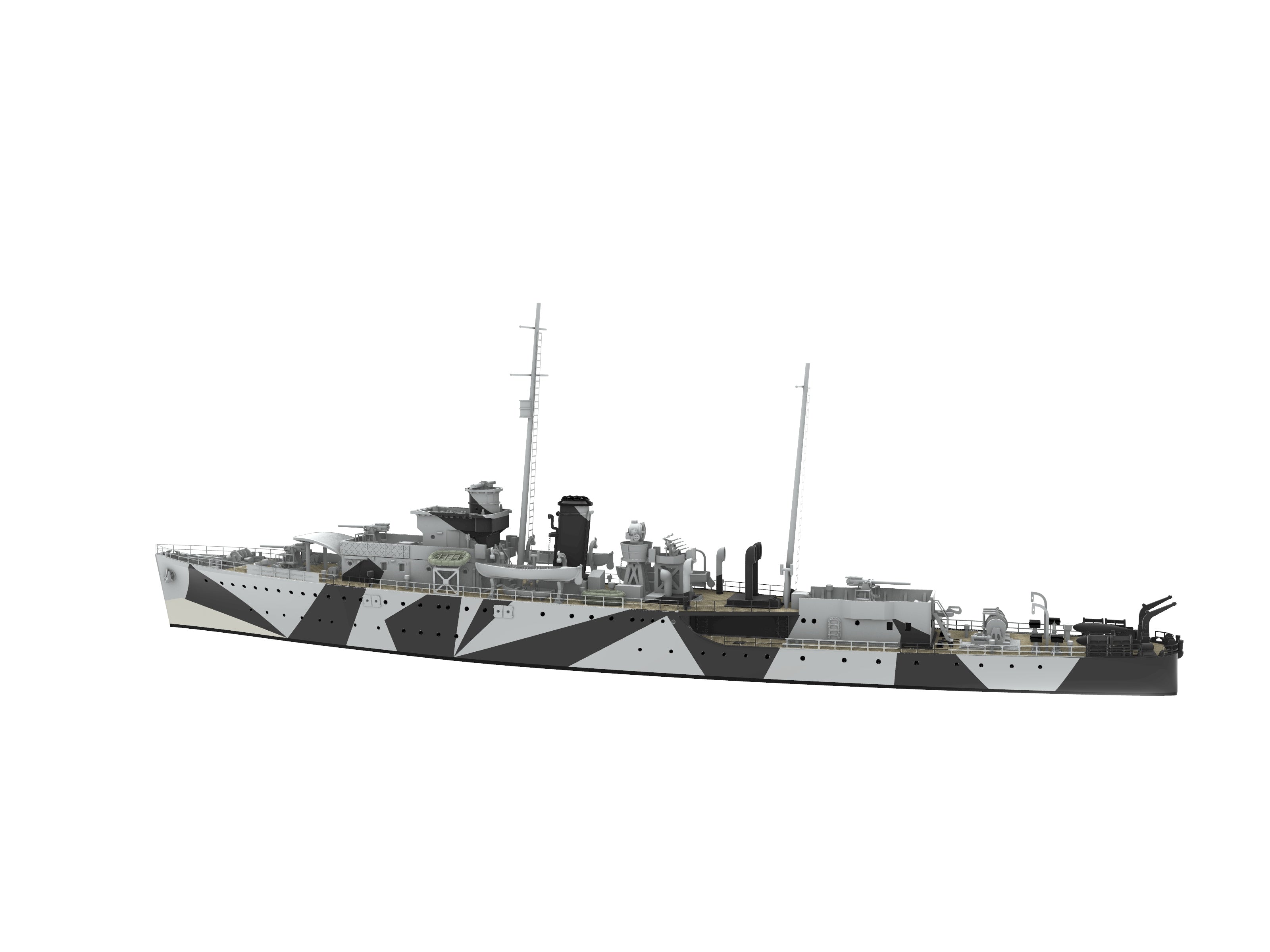 HMAS Yarra 1/700