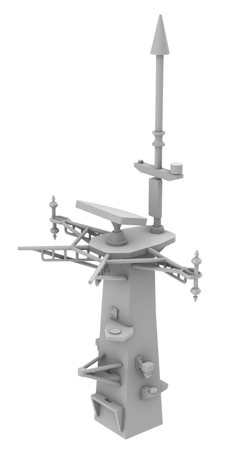 Upgrade set for Airfix 1/600 HMS Leander