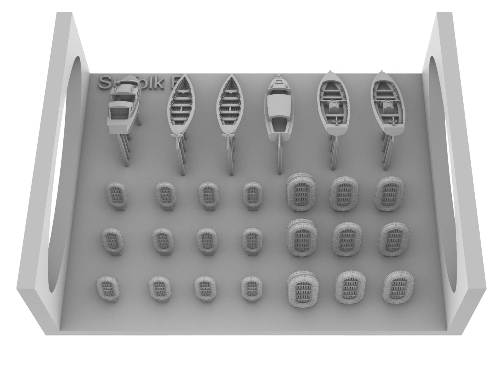 Upgrade set for Airfix HMS Suffolk