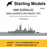HMS Euryalus, Ikara Leander class frigate 1976
