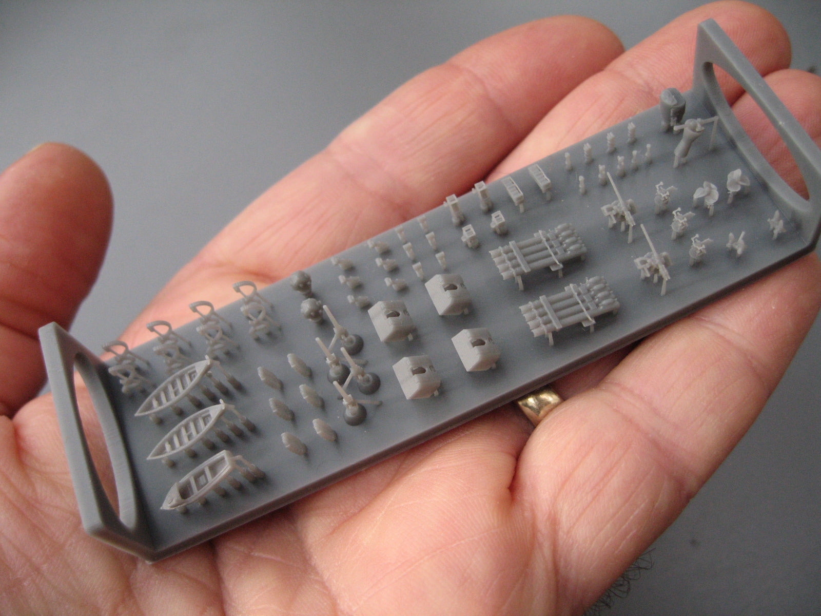 Upgrade set for Airfix 1/600 HMS Hotspur