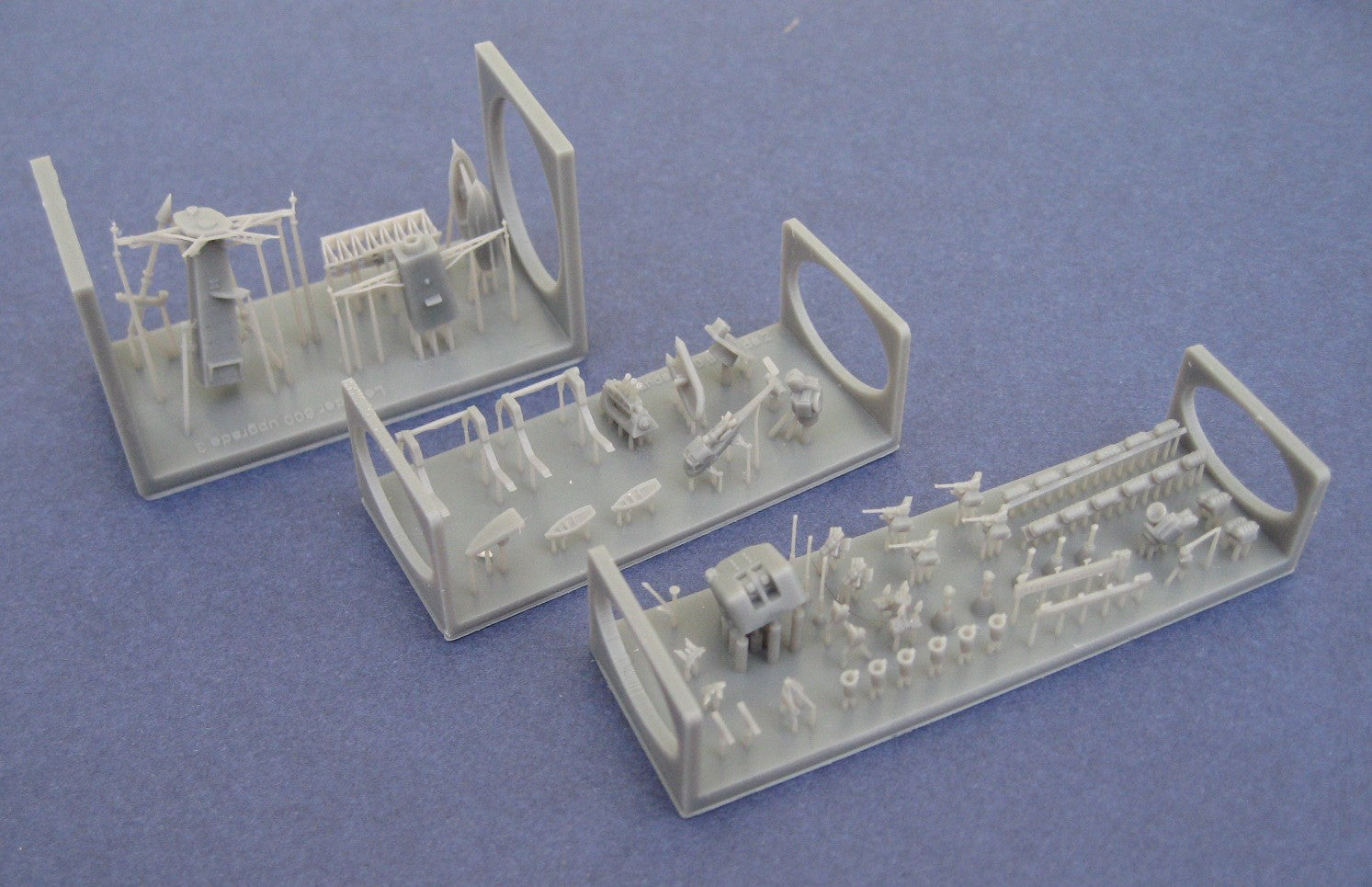 Upgrade set for Airfix 1/600 HMS Leander