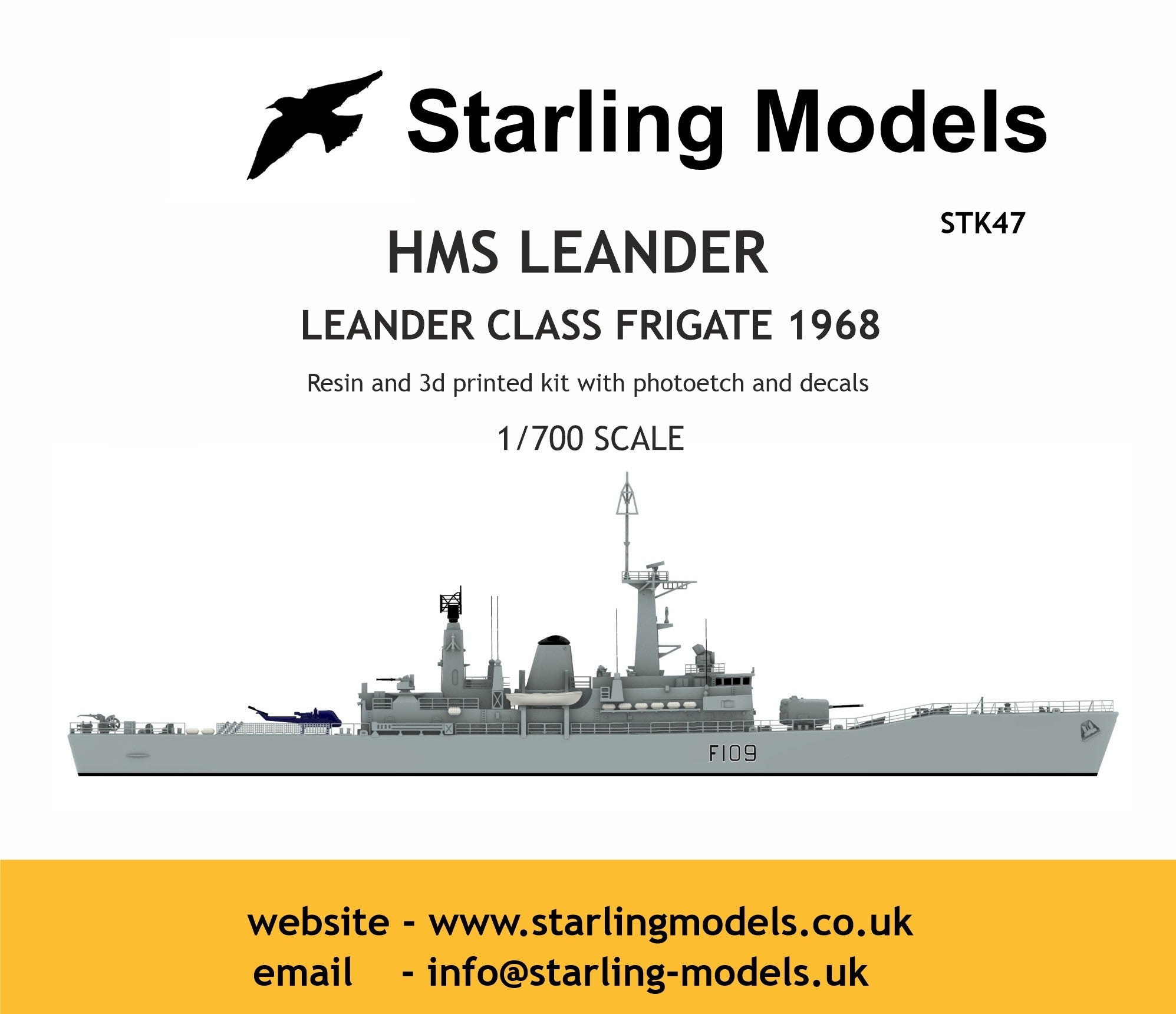 HMS Leander 1968