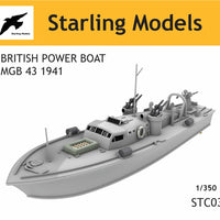 British Power Boat MGB43 1941