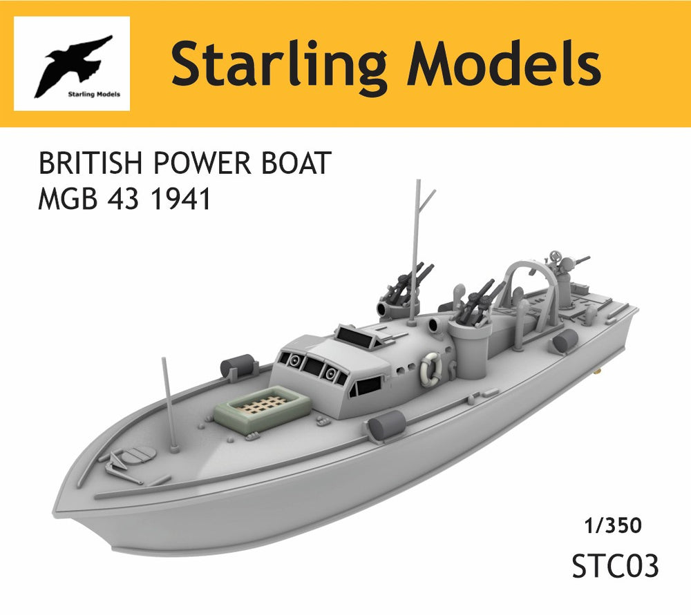 British Power Boat MGB43 1941
