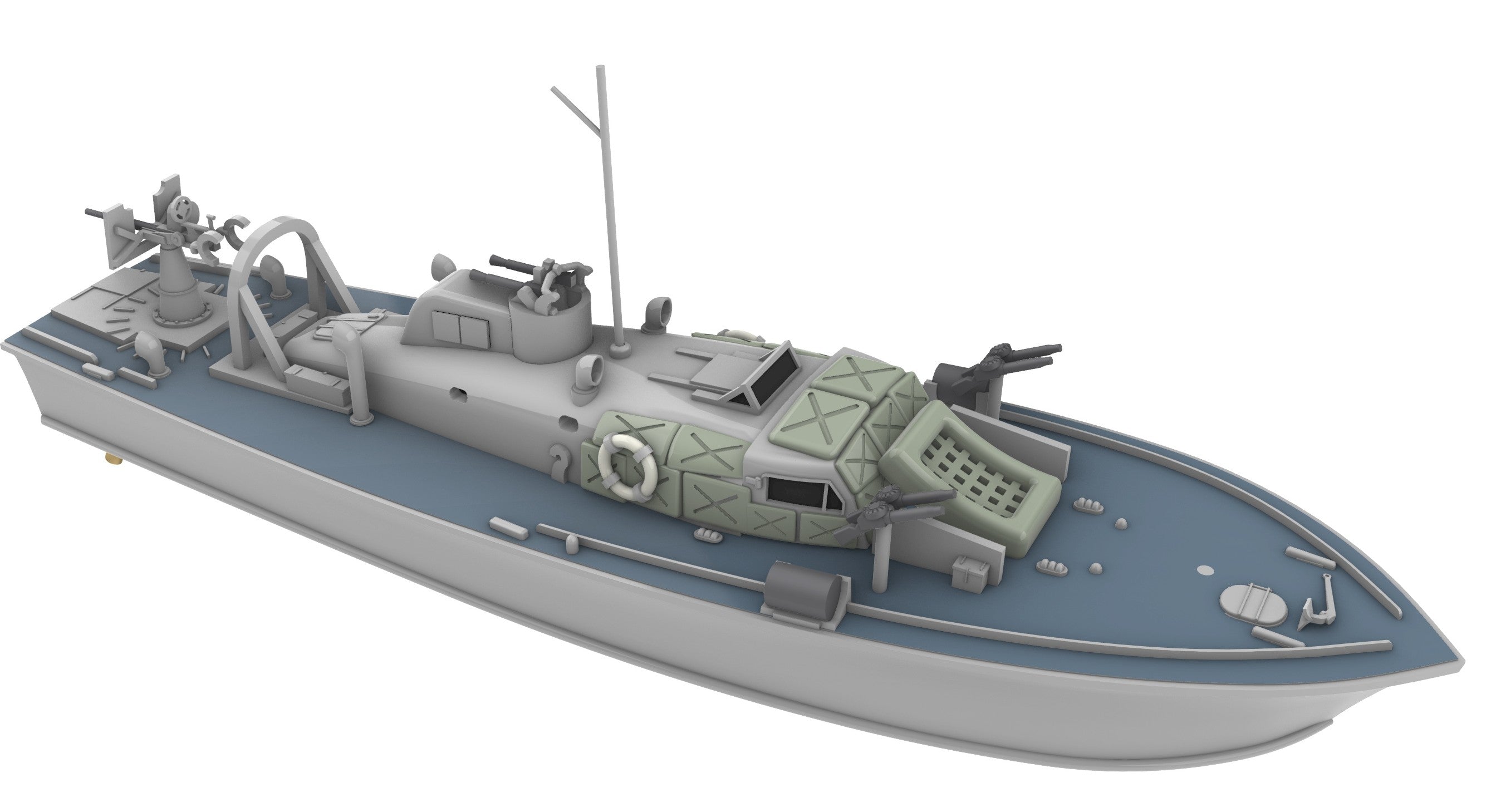 British Power Boat 63' MGB S-2 1944