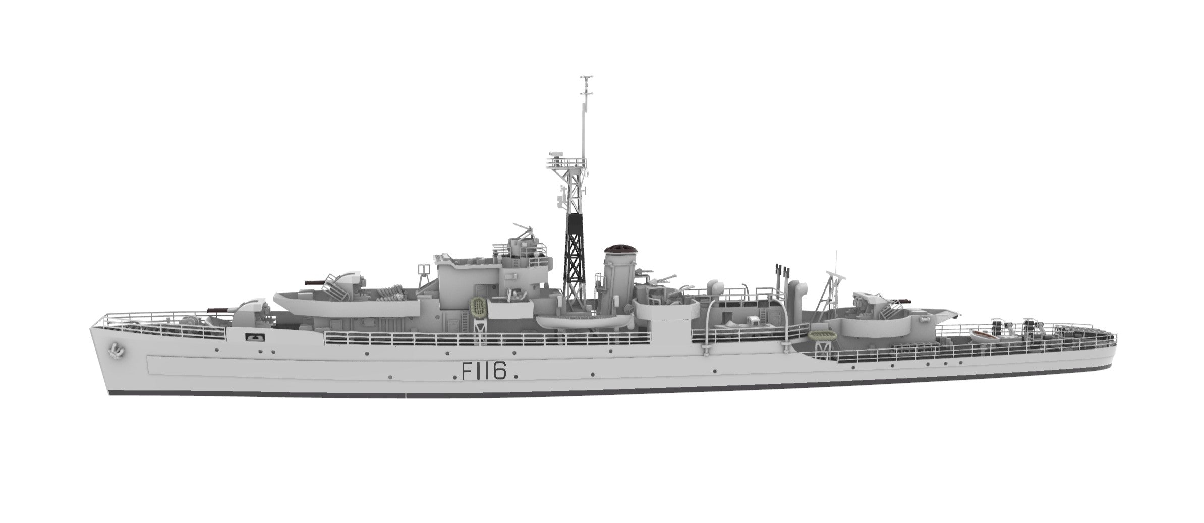 HMS Amethyst 1949 - new version