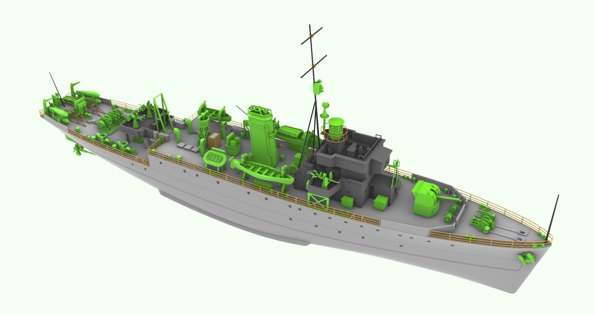 HMS Brave, Algerine class minesweeper