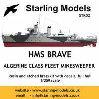HMS Brave, Algerine class minesweeper