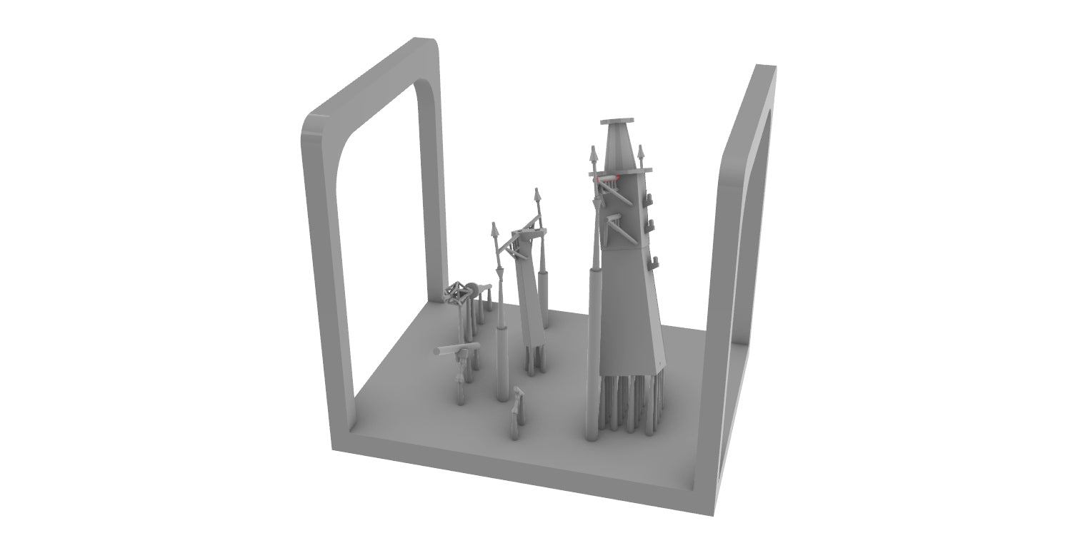 Upgrade set for Dragon 1/700 Type 42 destroyer Batch 1 HMS Sheffield