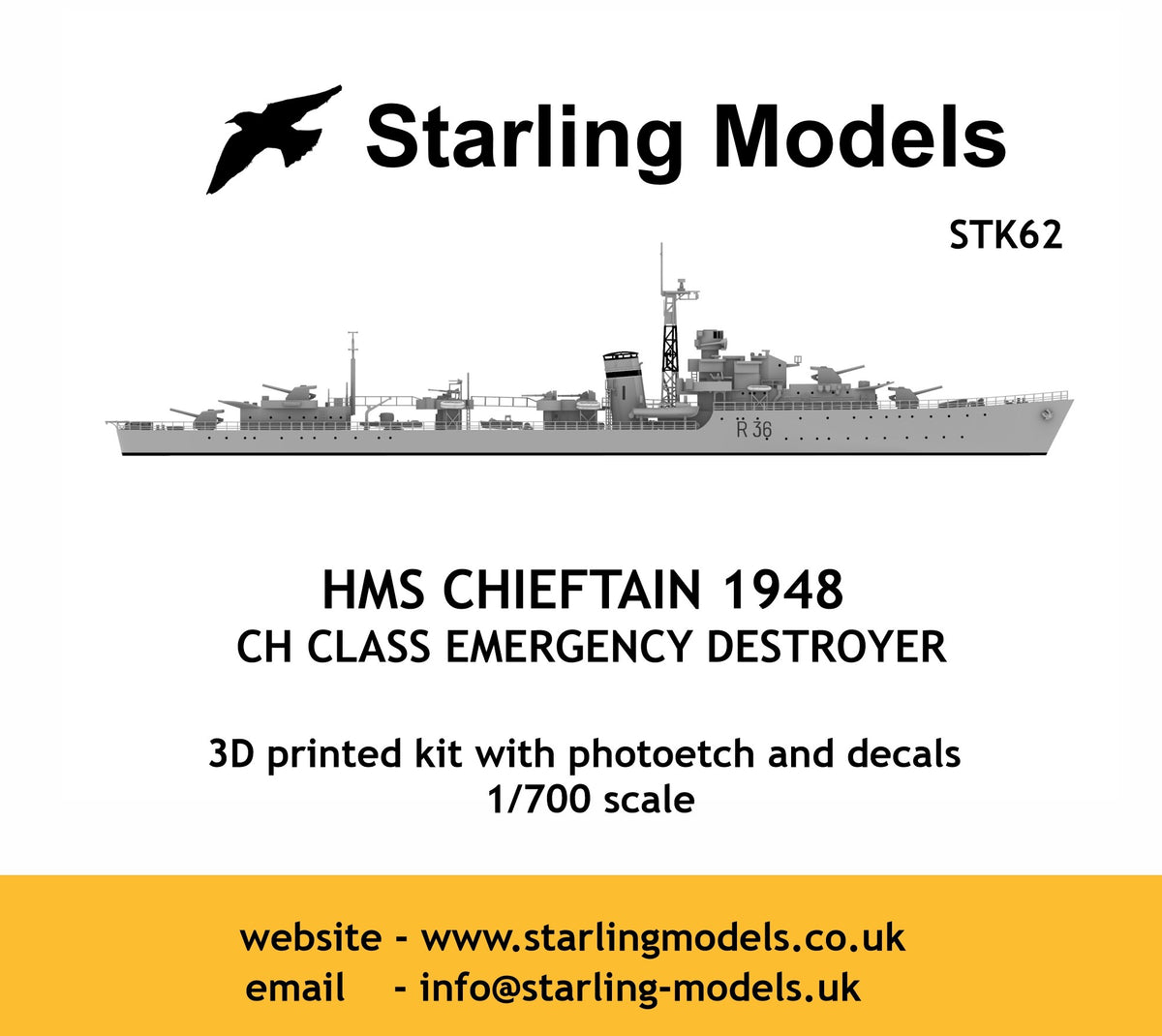 HMS Chieftain 1948