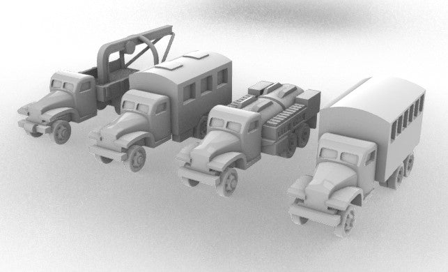 GMC with closed cab variants