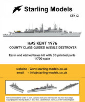 HMS Kent 1976, County Class guided missile destroyer
