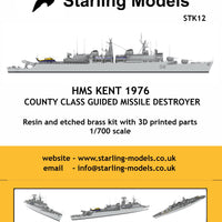 HMS Kent 1976, County Class guided missile destroyer