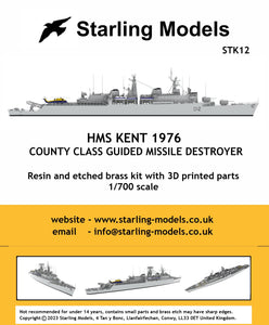 HMS Kent 1976, County Class guided missile destroyer