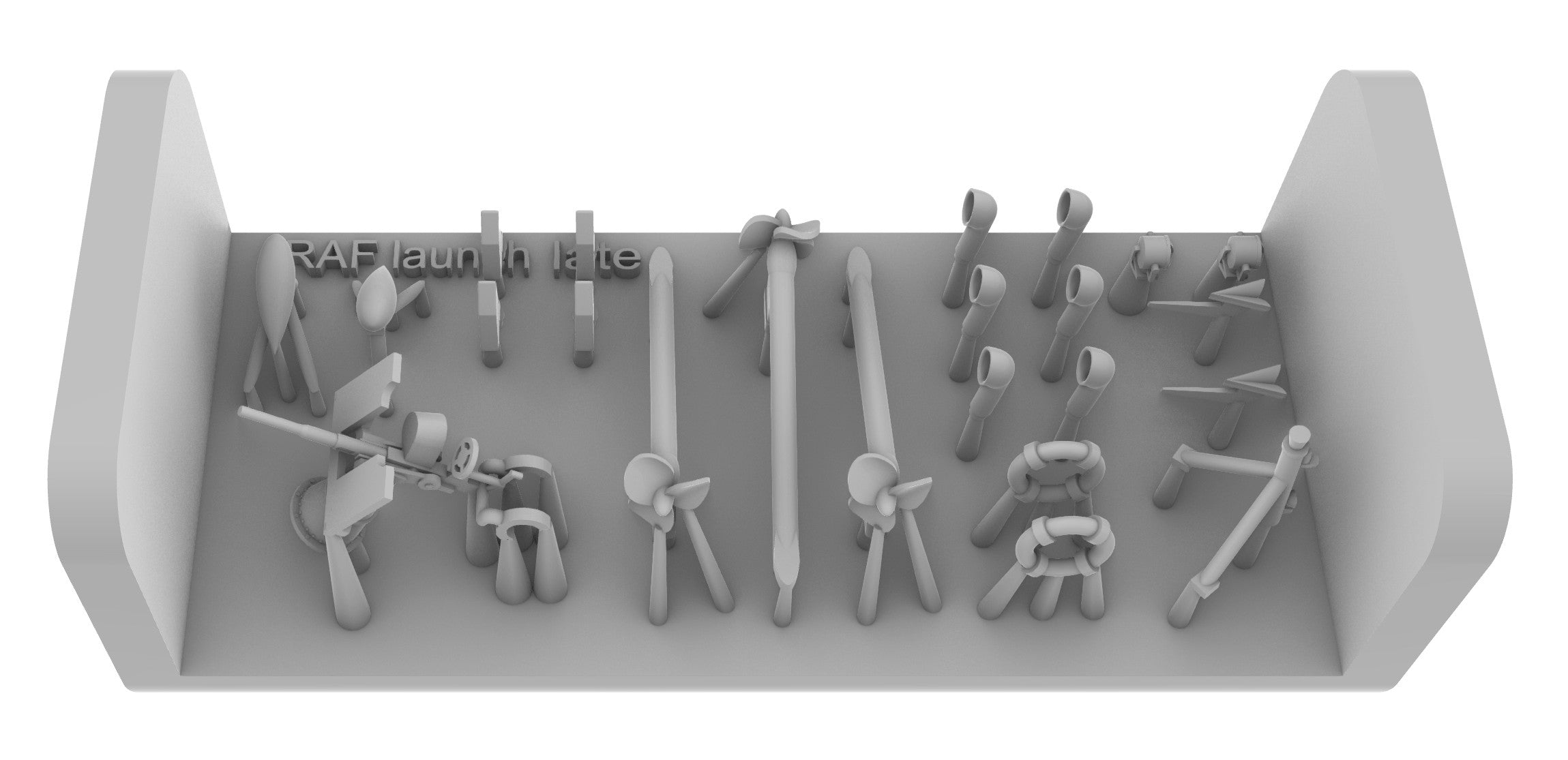 RAF 63' rescue launch late version 1/350