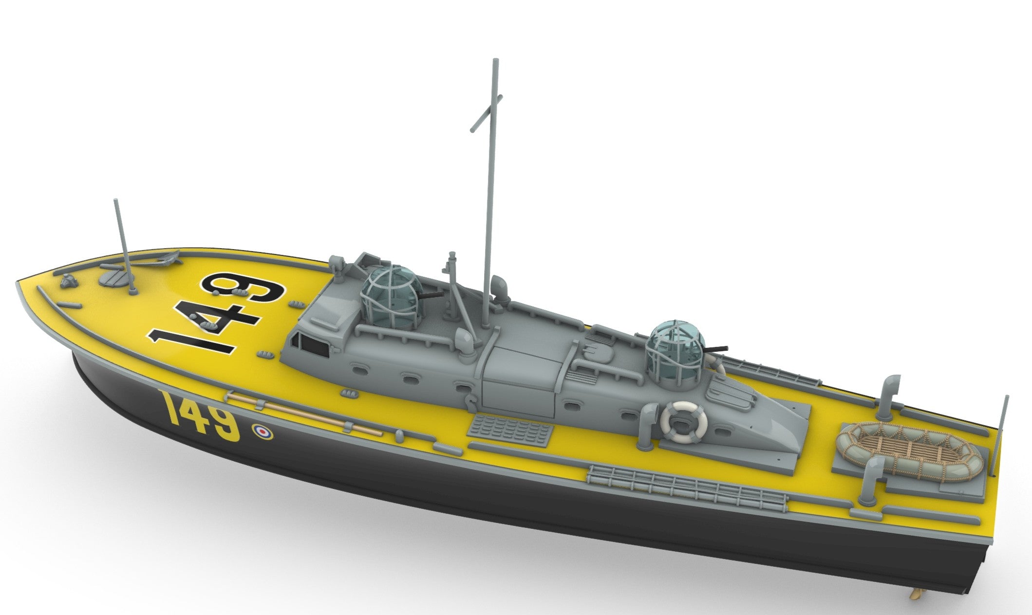 RAF 63' rescue launch early version 1/350