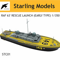 RAF 63' rescue launch early version 1/350